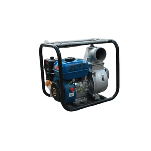 Pompe à eau à essence haute pression, pompe à membrane 5,5 CV, pompe à joint en acier inoxydable, pompe à incendie à décharge de 80 mm - Product Image 1