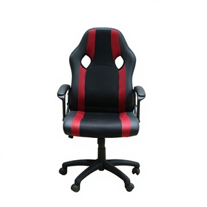 Silla Gamer para Esports, Cómoda para Largas Jornadas, Silla de Oficina Estilo Racing, Giratoria, de Cuero, Base de 5 Estrellas, con Reposabrazos, Famosa en Internet - Product Image 1