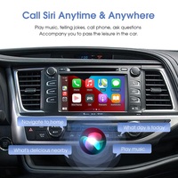 Rythme Youtube Netflix prise en charge Google Play Carplay sans fil Android Auto Autolink Interface de jeu de voiture pour Toyota 2014-2019