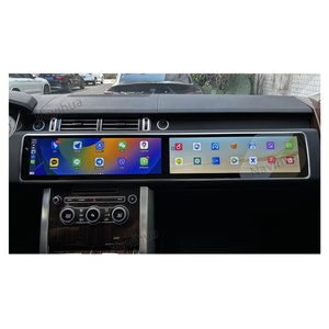 NaviHua for Range Rover Vogue L405 Dual Screen Multimedia Android <b>Car</b> Radio Copilot Entertainment System Auto Head Unit Upgrade - Product Image 1