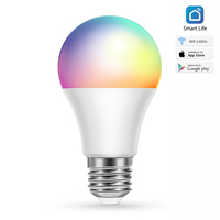 Échantillons Gratuits Ampoule LED A60 de AMY Sheng 5W-24W Matériau PC Culot E27/B22 Certifiée CE pour Maison & Entrepôt SKD/CKD