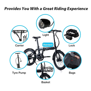 Hottech EU Warehouse <span class=keywords><strong>Bicicleta</strong></span> <span class=keywords><strong>eléctrica</strong></span> de ciudad para adultos pequeña Mini <span class=keywords><strong>bicicleta</strong></span> <span class=keywords><strong>plegable</strong></span> de <span class=keywords><strong>20</strong></span> pulgadas 250W 36V <span class=keywords><strong>20</strong></span> Ah <span class=keywords><strong>Kit</strong></span> de conversión de <span class=keywords><strong>bicicleta</strong></span> <span class=keywords><strong>eléctrica</strong></span> - Product Image 5