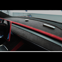 Housse de tableau de bord pour Tesla Model 3 2016 2017 2018 2019 2020 2021, coussin pare-soleil, tapis, accessoires de voiture