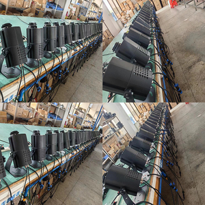 Ngoài Trời Không Thấm Nước Xây Dựng Tường 100W <span class=keywords><strong>Laser</strong></span> Biểu Tượng Tùy Chỉnh Hình Ảnh Sàn Chiếu Cửa Chào Đón 4 Gobo Chiếu LED Quảng Cáo Ánh Sáng - Product Image 3