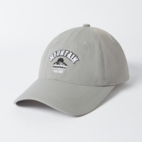 Topi Baseball Sporty 6 Panel Bahan Terry Bernapas, Reflektif, Tahan Air, Cepat Kering, Ramah Lingkungan untuk Lari