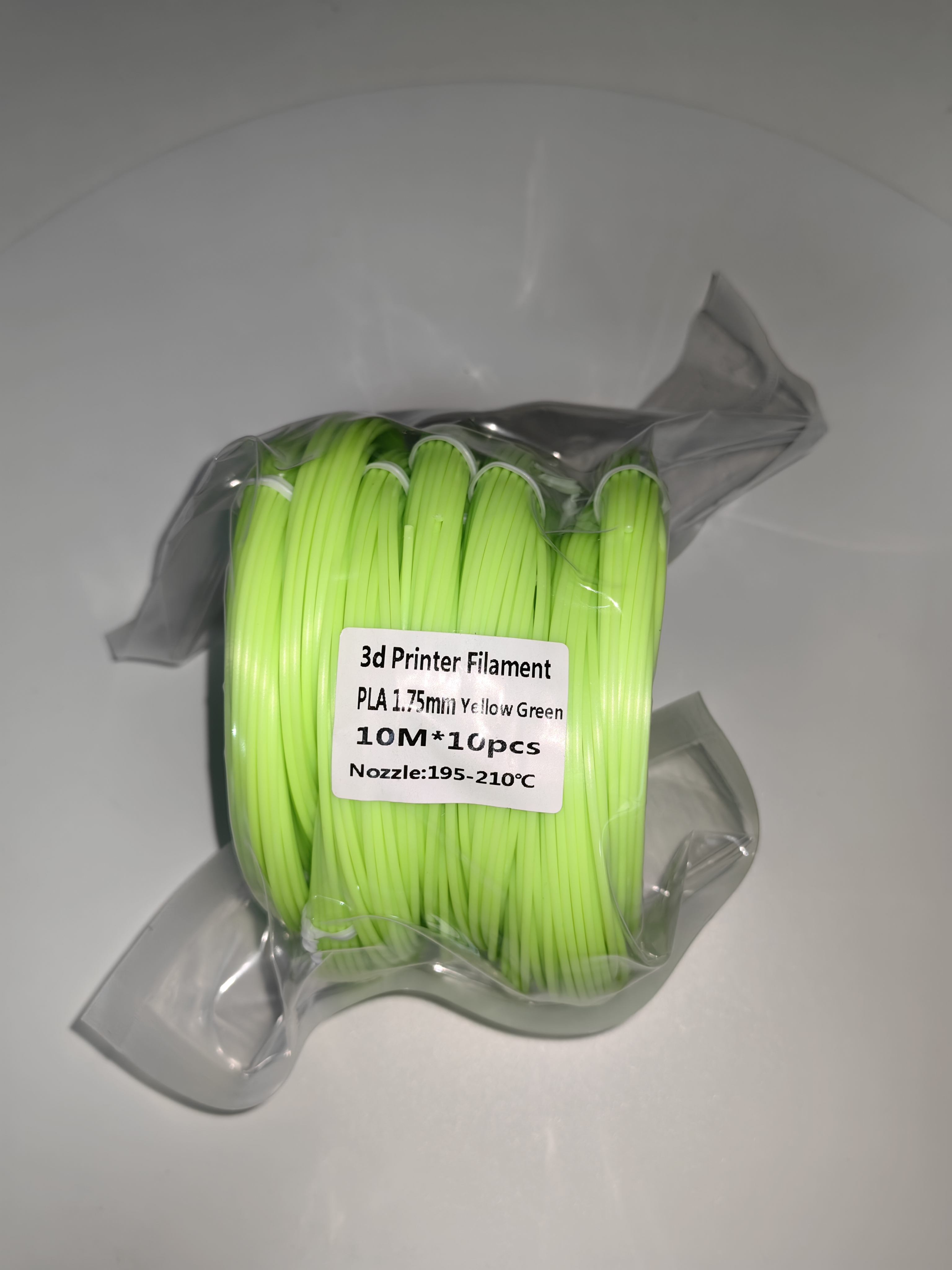 PLA-10M/-JAUNE VERT
