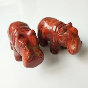 Fengshui-tallado de piedra roja de cristal curativo, tallado de animales de la india, decoración para <span class=keywords><strong>el</strong></span> hogar - Product Image 3