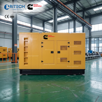 Générateur Cummins 200 kVA 250 kVA 400 kVA, générateur diesel professionnel à faible consommation de carburant, refroidi par eau, silencieux, générateur électrique