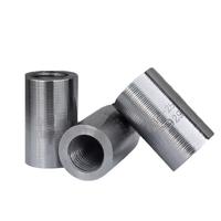 Acoplador de Varilla Corrugada Estándar ASTM A615, de Instalación Rápida, Mecánico, de Acero al Carbono, de 16-40 mm, para Empalmes de Varilla Corrugada