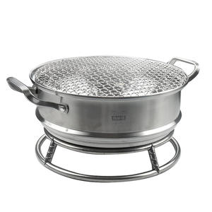 กิจกรรมส่งเสริมการขาย Metalline เตา <span class=keywords><strong>Samgyupsal</strong></span> หลากสไตล์เตาย่างบาร์บีคิวเกาหลีดีไซน์ใหม่ Premium สไตล์เกาหลีสำหรับบาร์บีคิวในร่ม - Product Image 4