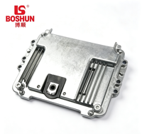 Caja de Aluminio para ECU Automotriz BS018 con Conector de (94+60)154/(105+91)196 Pines para Control de Motor y Modificación de Automóviles