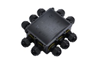 Scatola di Giunzione Elettrica Impermeabile IP68 in Plastica per Cavi Elettronici e Connettori per Luci Subacquee