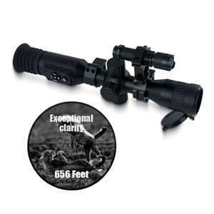 Lunette <span class=keywords><strong>de</strong></span> vision nocturne numérique 2X-8X avec portée <span class=keywords><strong>de</strong></span> détection <span class=keywords><strong>de</strong></span> 200 m, résolution photo 3072x1728, dispositif <span class=keywords><strong>de</strong></span> grossissement - Product Image 3