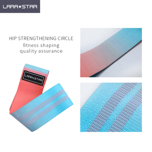 LS2012 Farbverlaufs-Übungs bänder Anti-Rutsch-Widerstands bänder für Beine und Po Gradual Change Fitness <span class=keywords><strong>Loop</strong></span> Bands - Product Image 6