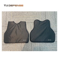 Panneaux de protection souple TX DEFENSE en aramide, résistants aux projectiles de niveau IIIA, légers, pour porte-plaques, en UHMWPE, pour gilet pare-balles