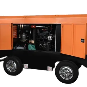 650CFM 20bar 260HP High Pressure Screw Driven Mini Machines Industrial PORTABLE Air Compressor for sale