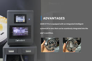 Zahndent 8-15min <span class=keywords><strong>Zirconia</strong></span> fresatura tempo Cad Cam dentale 5 assi bagnato e macchina a secco per laboratorio odontoiatrico - Product Image 3