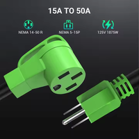 Conectores NEMA 5-15P a 14-50R EV de alto rendimiento para Tesla Heavy Duty 50 Amp 15 Amp 110V EV adaptador para coches EV nueva condición