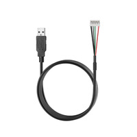 USB a JST PH XH GH SH EH 2 3 4 Cable conector de 5 pines para PCB USB a JST Cables Cable de 4 pines