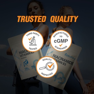 Poudre de niacinamide de haute qualité vitamine B3 pour les soins de la peau Agent hydratant de qualité alimentaire pour adolescents et adultes - Product Image 4