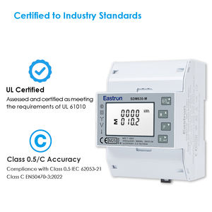Medidor de Exportación Cero Eastron SDM630-M con Certificación UL, RS485, Monitoreo Solar Fotovoltaico, Medidor de Energía Inteligente Trifásico - Product Image 4