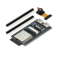 Carte de développement ESP32-S3-CAM WiFi BT, capteur de caméra 5MP OV5640, kit de reconnaissance faciale IA avec deux ports USB-C.