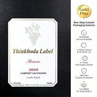 Caja de Embalaje de Vino de Papel Certificado Ecológico, Personalización de Marca, Estuche para Botella de Vidrio Reciclable y Sostenible, Precio de Fábrica