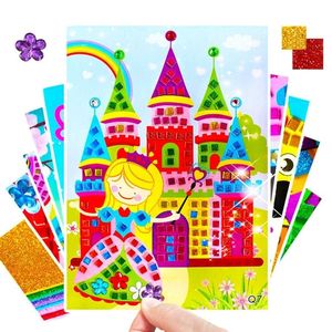 Đồ Chơi Giáo Dục Trẻ Em Thủ Công 3D Crystal Foam EVA Khảm Sticker Handmade Art Đồ Chơi Trẻ Em - Product Image 1