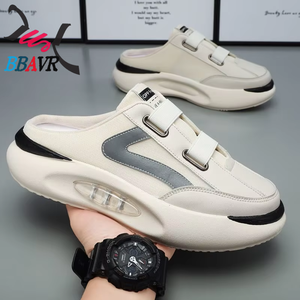 Sandalias Deportivas de Baloncesto para Hombre, Ligeras, Transpirables, con Parte Superior de Malla, Plataforma, Forro de Goma Antideslizante, para Uso en la Playa en Verano - Talla - Product Image 3