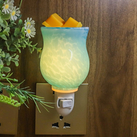 Chauffe-cire électrique à bougie, design personnalisé, enfichable, veilleuse, chauffe-bougie