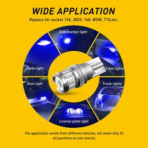 Ampoule LED AUXITO Bestseller T10 B2 9V 18V, ampoule de phare LED bleue 240lm 1 pièce 3030SMD 12 pièces 4014SMD pour éclairage intérieur de voiture - Product Image 5
