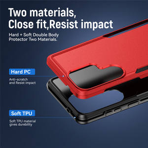 Coque de téléphone hybride PC TPU ultra résistante avec découpe précise pour Samsung Galaxy S26 Edge/S26 Pro/S26 Ultra - Product Image 3