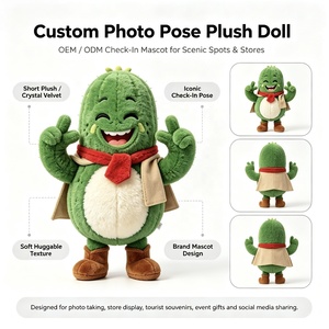 Weimei Toy ODM Juguetes de Peluche Personalizados al por Mayor, Muñecos de Peluche de 15-50CM con Poses Personalizables para Mascotas de Lugares Turísticos - Product Image 2