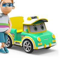 Voiture carrée de simulation de conduite pour enfants de l'école de conduite avec radar, manèges de parc d'attractions à vendre