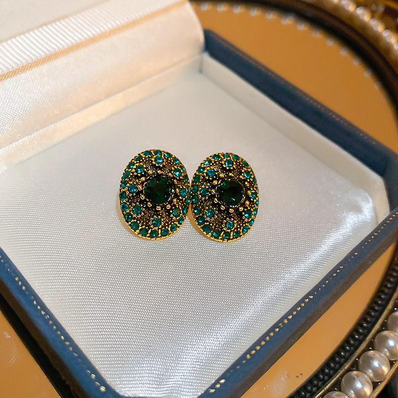 rhinestone earrings