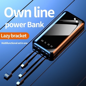 พาวเวอร์แบงค์ 20000mAh แบตเตอรี่ภายนอก 2USB ชาร์จเร็วพาวเวอร์แบงค์แบบพกพาสำหรับไอโฟน 11 โปร ซัมซุงแล็ปท็อปพาวเวอร์แบงค์ - Product Image 3