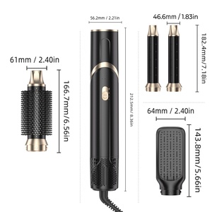 Sèche-cheveux brosse à air chaud 6 en 1 Airstyler pliable pour boucler les cheveux et coiffer automatiquement - Product Image 6