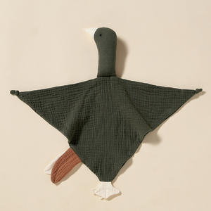 Couverture de sécurité pour bébé <span class=keywords><strong>en</strong></span> coton mousseline doux de qualité supérieure, motif lion, respirante, pour nouveau-né, garçon ou fille, meilleur cadeau - Product Image 5