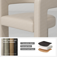 Madamcenter Chaise de manucure moderne pour techniciens en manucure Mobilier de salon pour client Nail Spa Salon Tech Station Rose