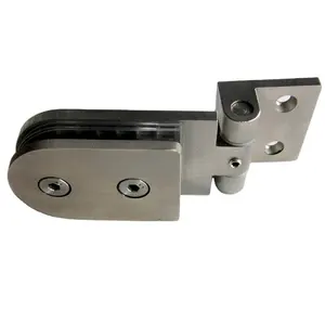 Stainless steel B005 oval 304 wall to glass shower door hinge of glass shower enclosure accessories