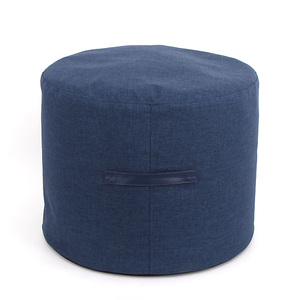 Tabouret rond en tissu confortable, <span class=keywords><strong>repose</strong></span>-<span class=keywords><strong>pied</strong></span>, à la mode, personnalisé - Product Image 6