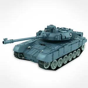 Tanque RC 1:18 rusa T90 tanque de batalla principal, Control remoto 2,4 Ghz RC tanques con sonido y luz creativa lucha por infrarrojos