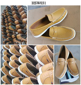 ZH, prix d'usine bon marché <span class=keywords><strong>chaussures</strong></span> de bateau décontractées en cuir véritable couleur miel facile à porter semelle en caoutchouc <span class=keywords><strong>chaussures</strong></span> à pois HSW031 - Product Image 2
