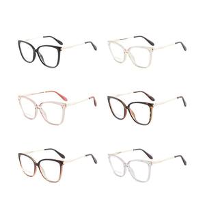 กรอบแว่นตา Cat Eye รุ่น Tr87154 สำหรับผู้หญิง ป้องกันแสงสีฟ้า เลนส์อะซีขนาดกลาง แว่นตาคอมพิวเตอร์แฟชั่น - Product Image 3