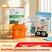 Sachet Doypack en Papier Kraft pour Snacks et Café, Scellé sur Trois Côtés avec Fermeture Zip, Emballage Alimentaire Personnalisable