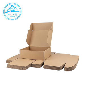 Caja de Cartón Corrugado de Papel Kraft Marrón Reciclado de Alta Calidad <span class=keywords><strong>Johnson</strong></span>, Caja de Embalaje para Envío, Caja de Correo Personalizada - Product Image 1
