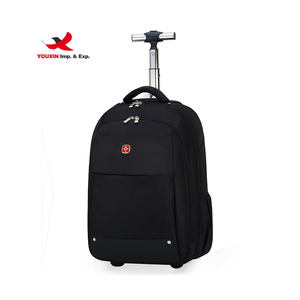 RTS Bulk Mixed Order Fashionable Waterproof High Quality Rolling Trolley Luggage Customized Color Backpack Oxford Carry Bag 18'' - Product Image 1
