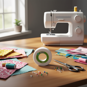 Ruban de Gaze Blanc 2cm x 35Y pour Couture et Artisanat - Product Image 3