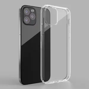 Maxyi Transparent Clear TPU Phone Case For iPhone 14 13 12 Pro Max