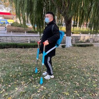 Applicateur d'engrais de type sac à dos en acier inoxydable pour l'agriculture épandeur manuel de légumes et de maïs semoir transplanteur pour